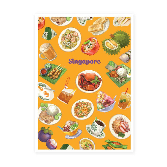 Singapore Series Postcard: Singapore Food Haven