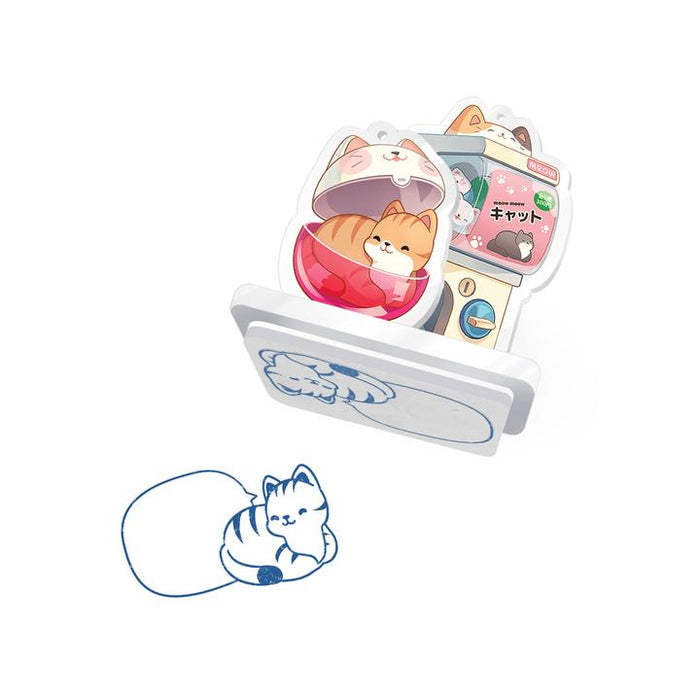 Purrfect Stamp Block // STB02 Gacha-Self a Cat