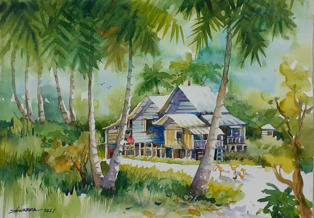 Shireen Lee Postcard // Kampung House #2