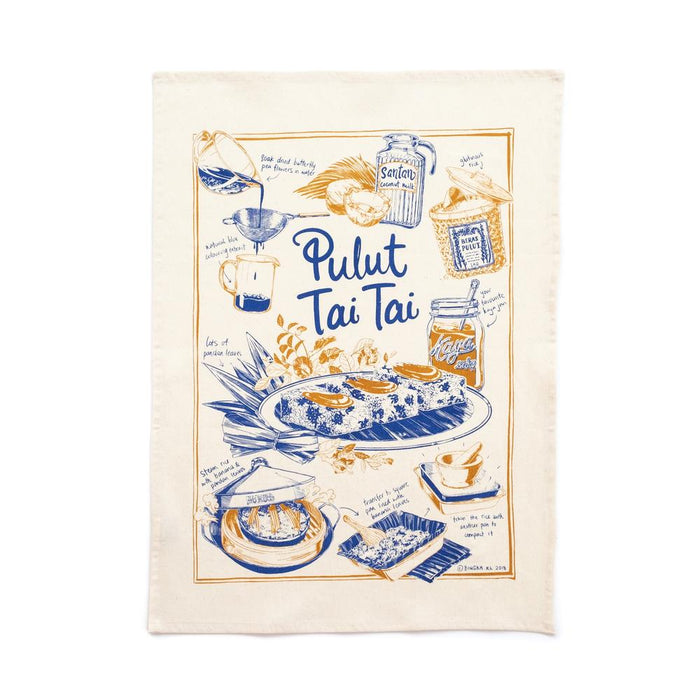 Bingka Tea Towel | Pulut Tai Tai