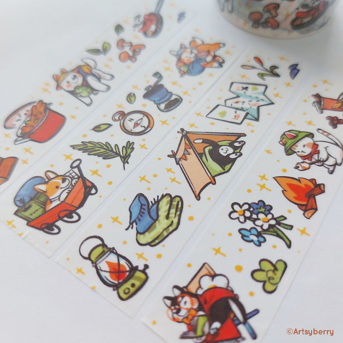 Artsyberry Washi Tape // Happy Campers