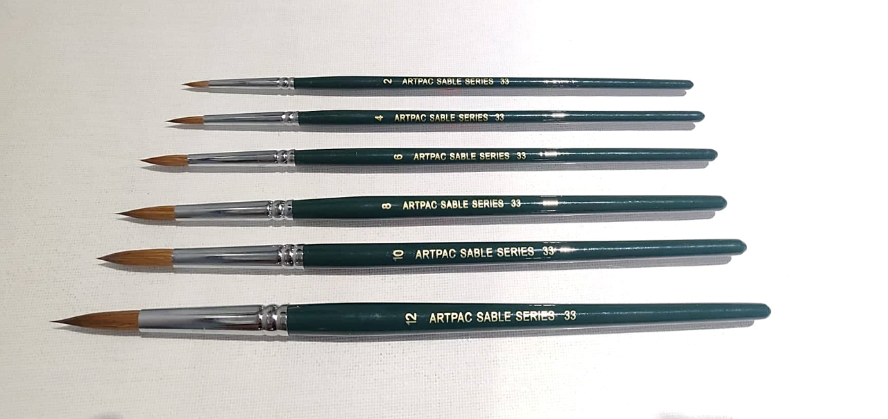 Artpac Series 33 Pure Sable Round Brush