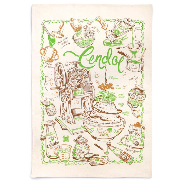 Bingka Tea Towel | Cendol