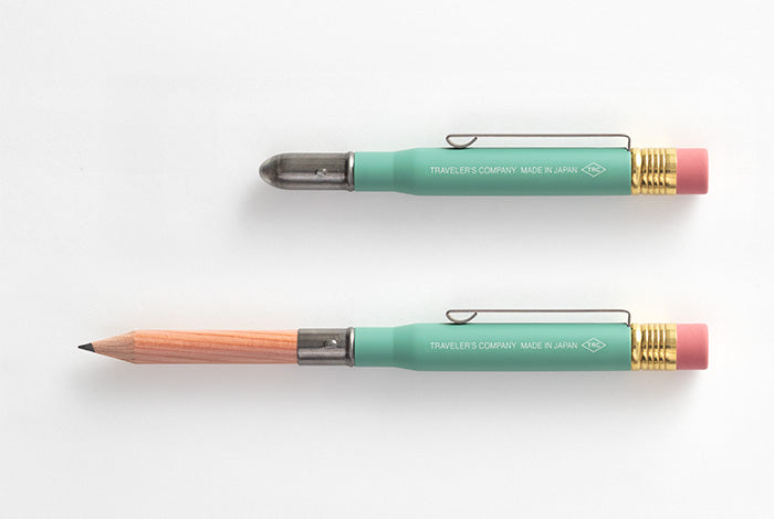 TRAVELER'S COMPANY Factory Green Brass Pencil