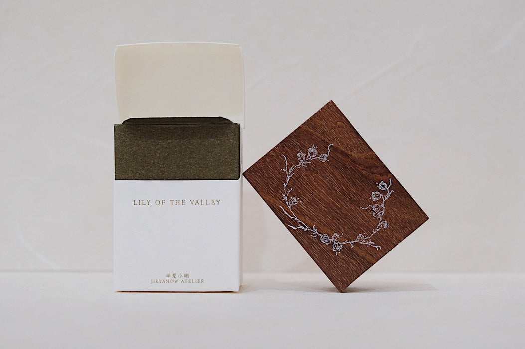Jieyanow Atelier x 半夏小嶋 Lily of the Valley Rubber Stamp