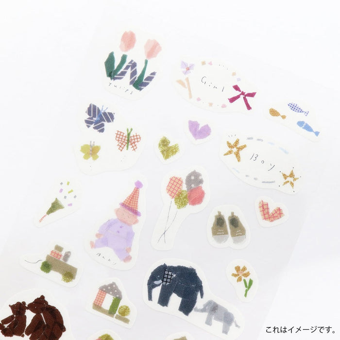 Miki Tamura Washi Sticker // Family
