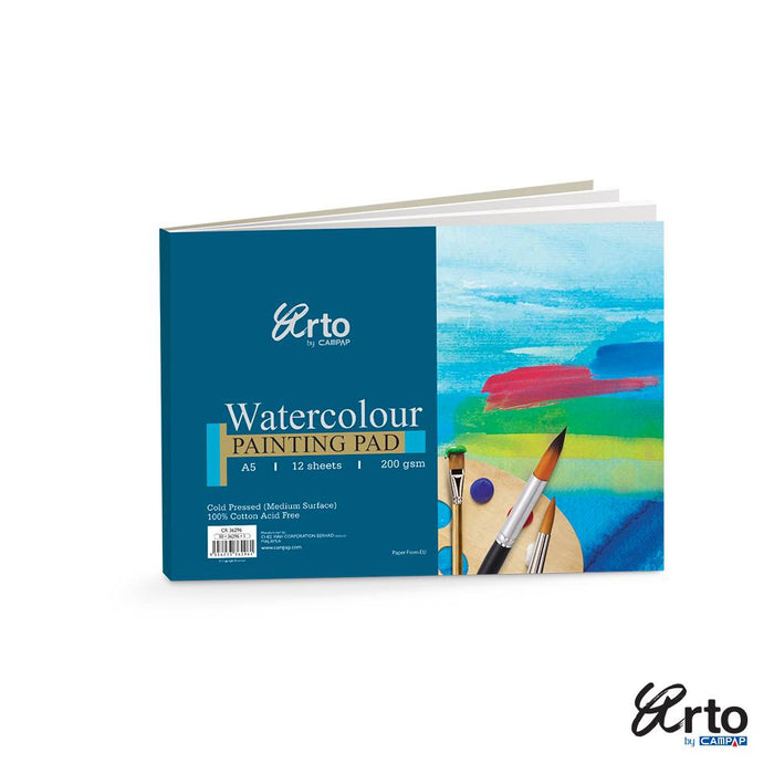 Watercolor Drawing Pad, Watercolors Paper Book