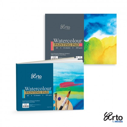 Arto Watercolour Paper Pad (A5) 200GSM (Cotton/Cellulose)