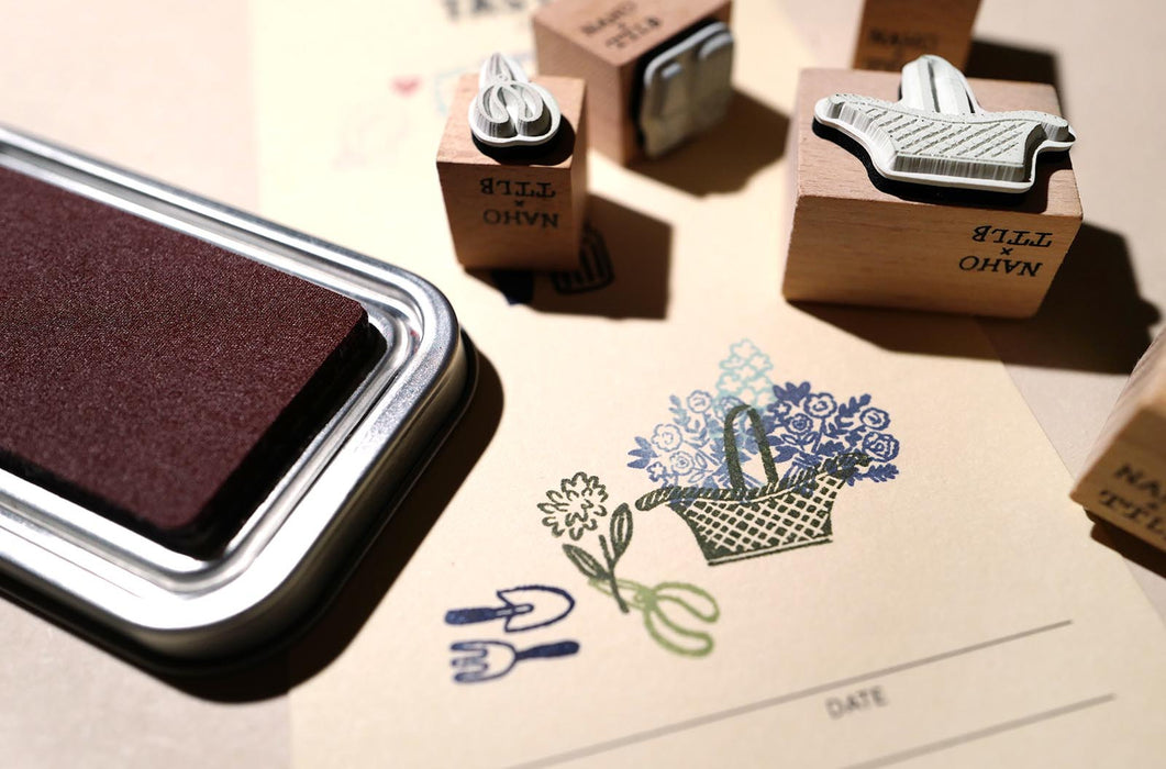 TTLB x NAHO Craftsman Rubber Stamp Set // Florist