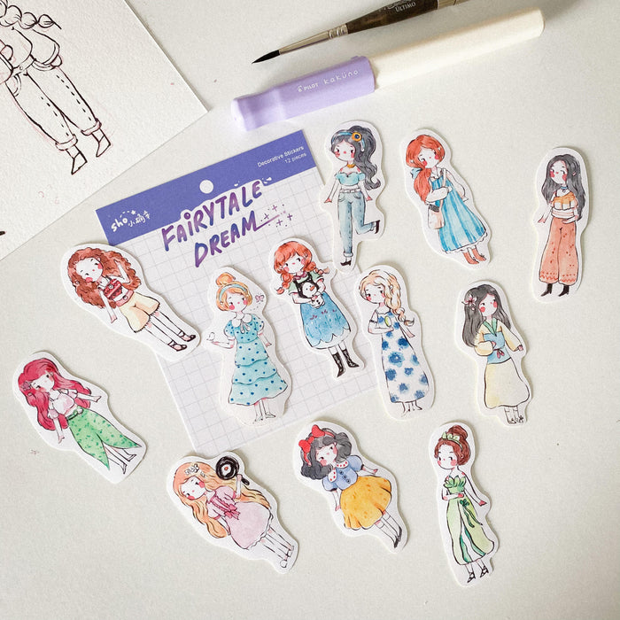 Qiara Sticker Pack // Fairytale Dream