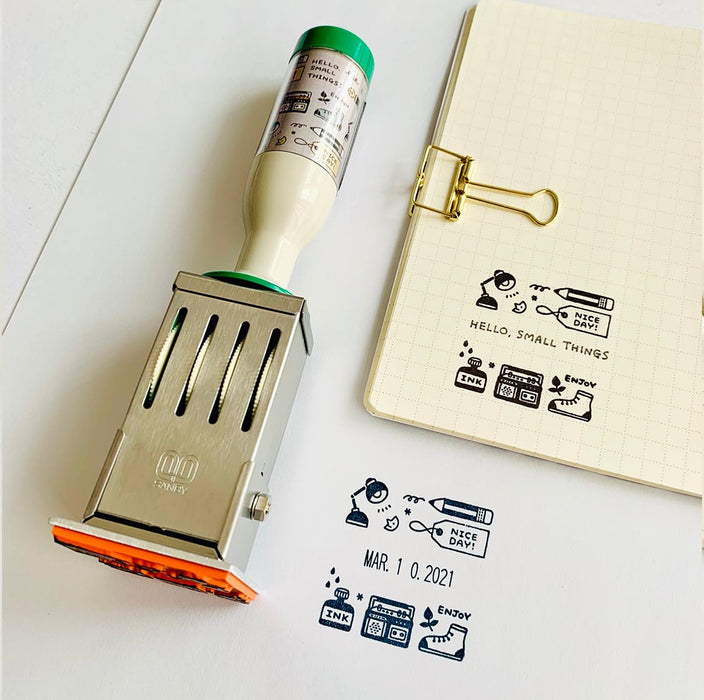 eric - Rotary Date Rubber Stamp