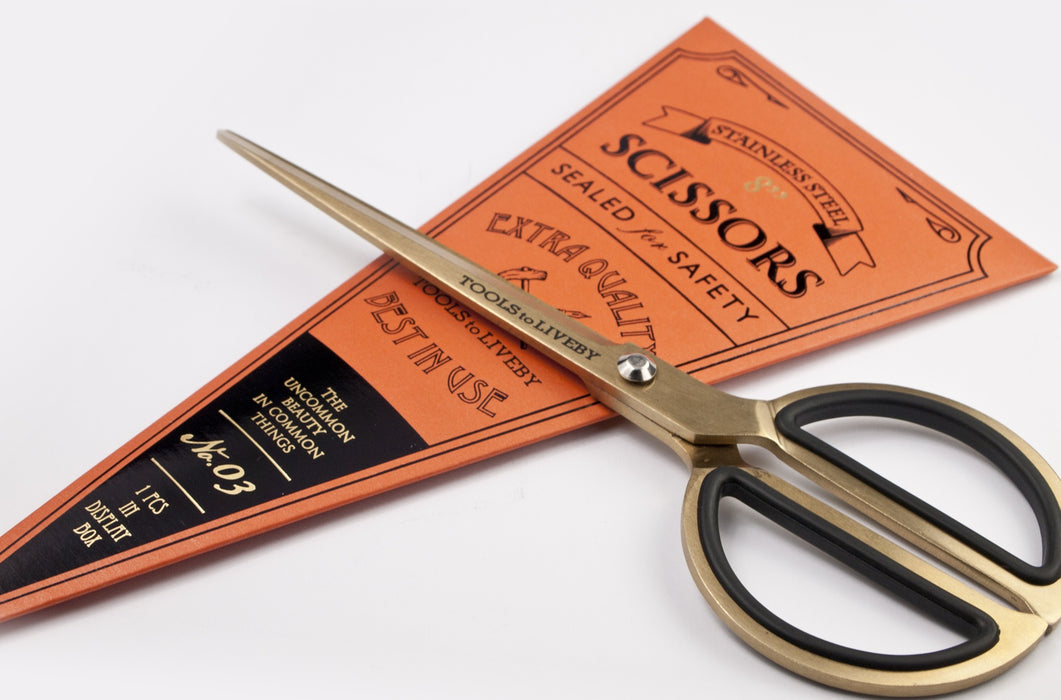 Tools to Liveby Scissors 8" (Gold)