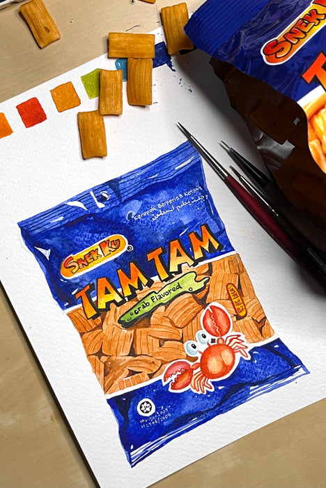 (PAINT WITH US) Printable: TamTam Snack