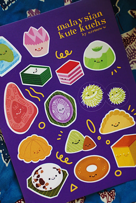 Stickerrific | Malaysian Kute Kueh Stickers