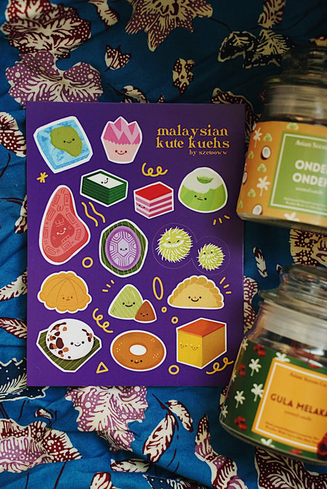 Stickerrific | Malaysian Kute Kueh Stickers