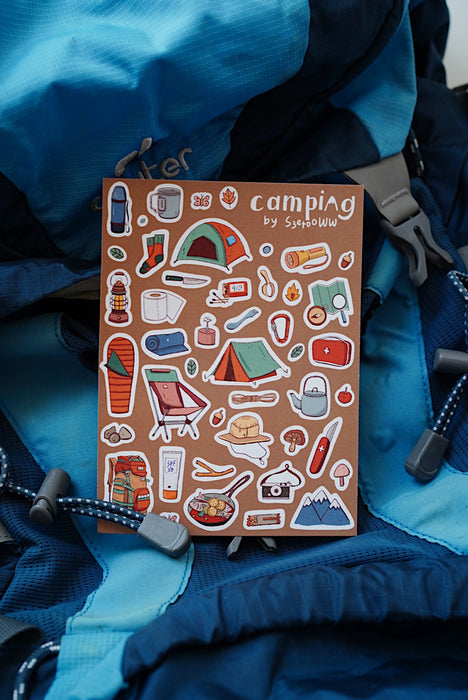 Stickerrific | Camping Essentials Stickers