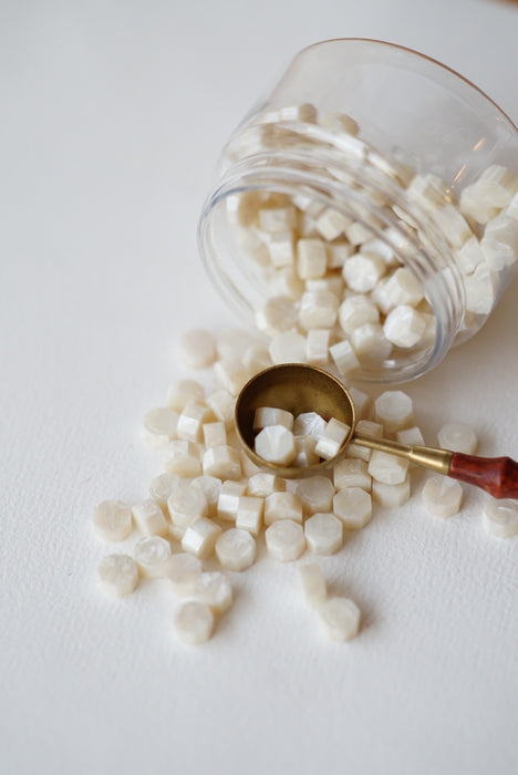 Wax Beads for Wax Sealing / Pearl White