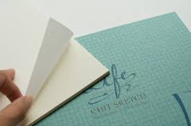 LIFE Chit Sketch / Plain Thin Paper & 5mm Section Paper