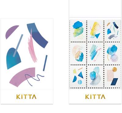 KITTA Die-Cut Stamp Tape / KITP006 Geometry