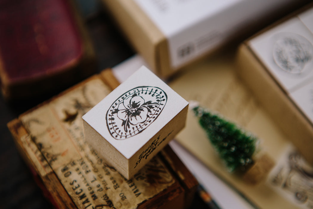 OURS Rubber Stamp Set // Central Post B