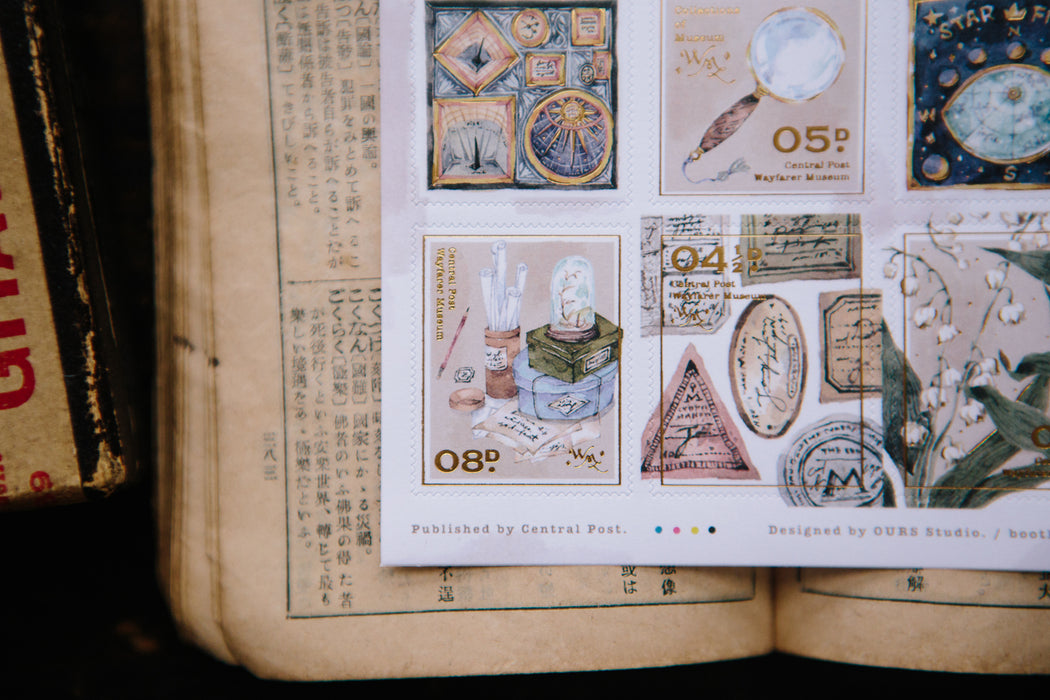 OURS Stamp Sticker Pack // Collection of Museum