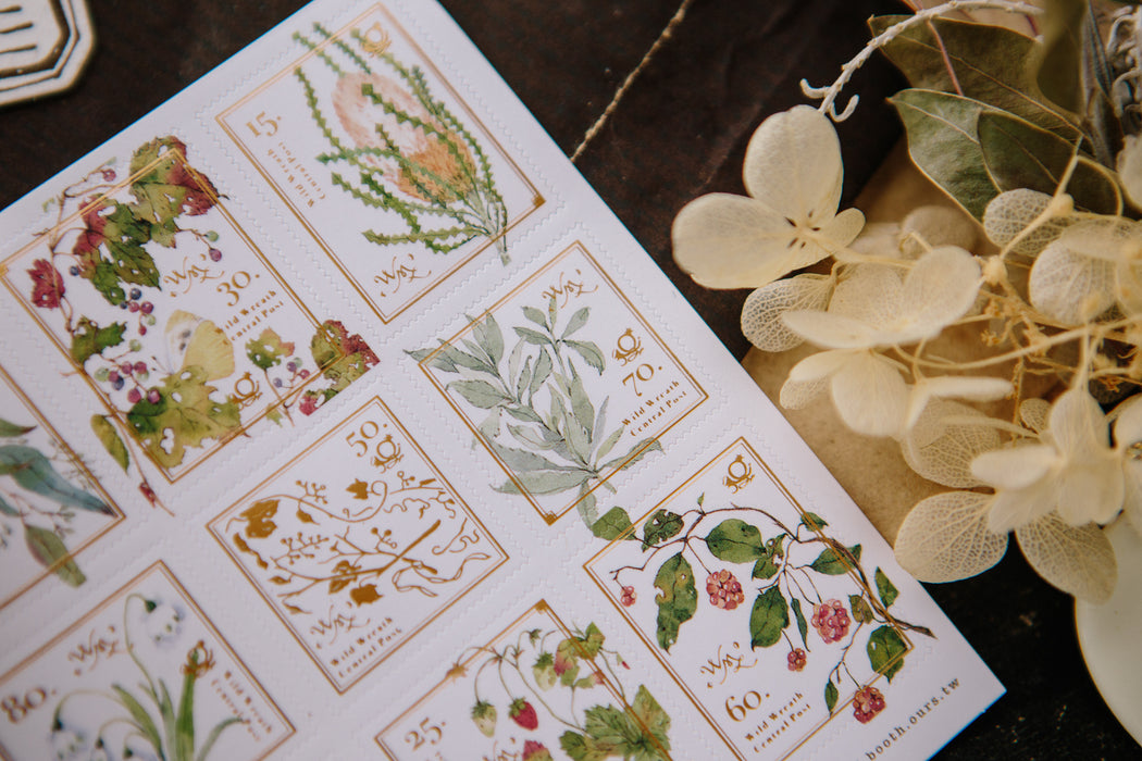 OURS Stamp Sticker Pack // Wild Wreath 2