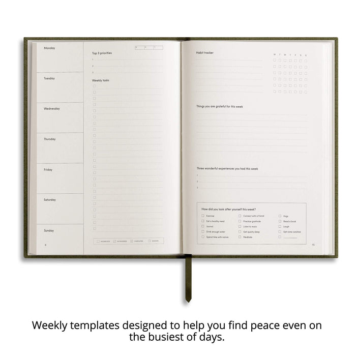 Chai Sunrise Guided Weekly Planner