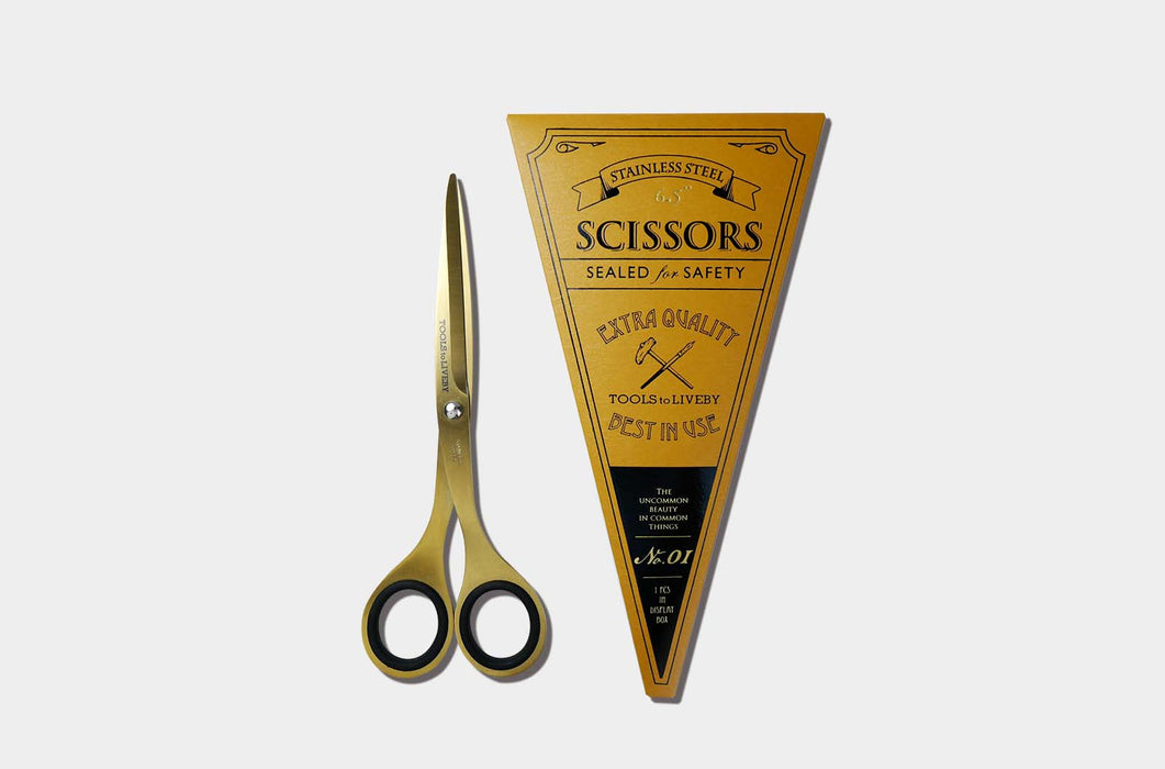 Tools to Liveby Scissors 6.5" (Gold)