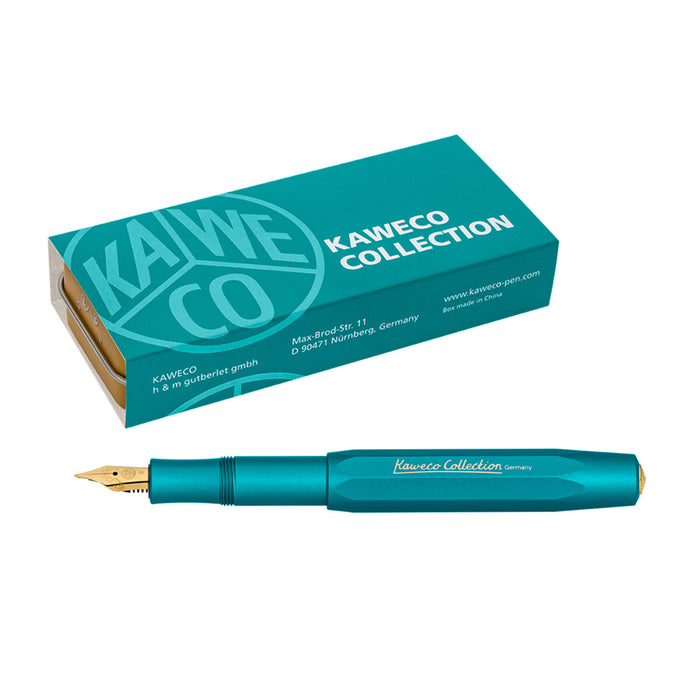 [Collectors Edition] Kaweco AL SPORT Fountain Pen in Iguana Blue