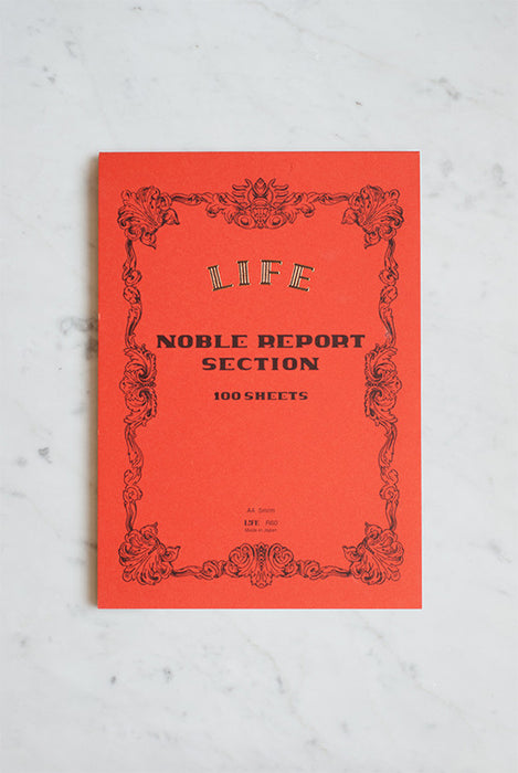 LIFE Noble A4 Report Notepad // Grid