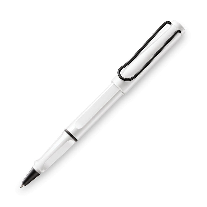 [Limited] LAMY safari Rollerball Pen // White with Black Clip