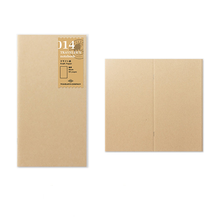 TRAVELER'S Notebook 014 Kraft Paper Refill // Regular