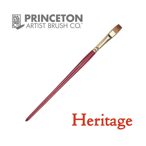 Princeton 4050 Heritage Synthetic Sable Brush // Flat Shader