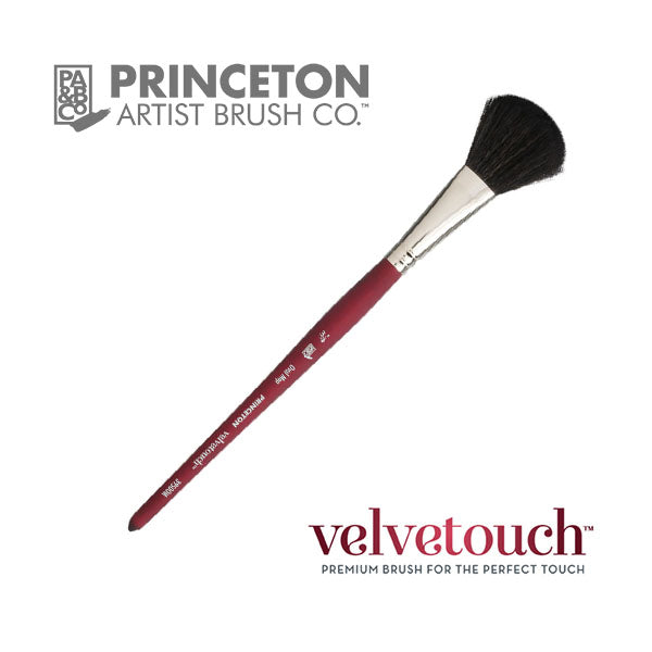 Princeton 3950 Velvetouch Synthetic Sable Brush // Oval Mop