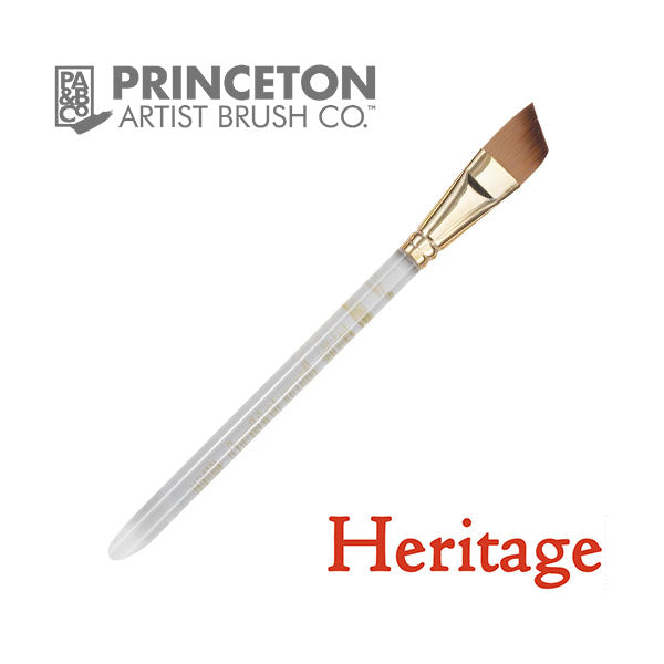 Princeton 4050 Heritage Synthetic Sable Brush // Angle Wash
