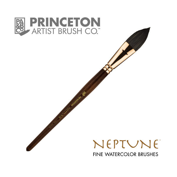 Princeton 4750 Neptune Synthetic Squirrel Brush // Oval Wash