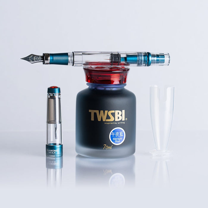 TWSBI Diamond 580 ALR Prussian Blue Fountain Pen