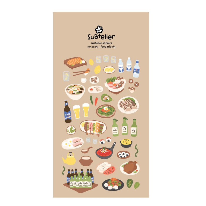 Suatelier Stickers | Food Trip #3