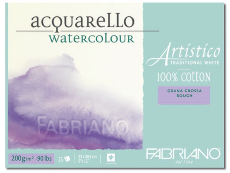 Fabriano Artistico Traditional White Watercolor Blocks // Rough (200GSM)