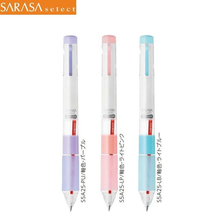 Zebra SARASA Select  4+1 Gel Multi Pen Body (Soft Grip)