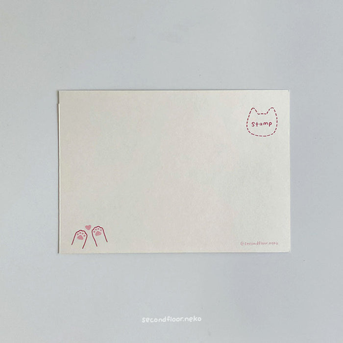 secondfloor.neko Catto Art Gallery Postcard // Cat with Pearl Earring
