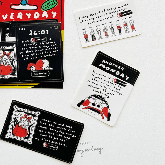 Projek SembangSembang Sticker // Everyday