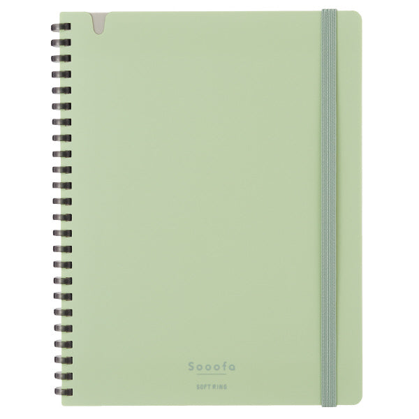 Kokuyo Sooofa Soft Ring Notebook / Grid (A5/B6 Size)