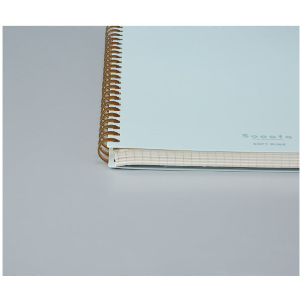 Kokuyo Sooofa Soft Ring Notebook / Grid (A5/B6 Size)