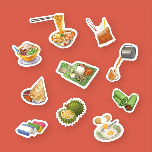 Malaysia Series Stickers: Sugar, Spice & All Things Nice (I)