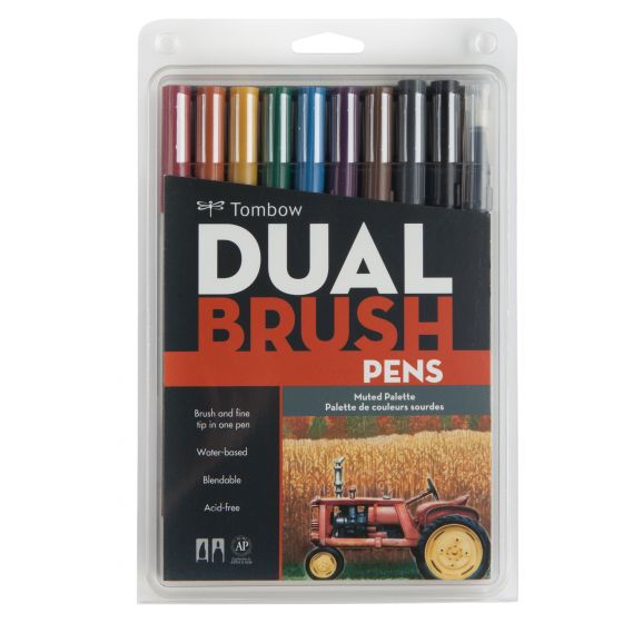 Tombow ABT Dual Brush Pen // Set of 10