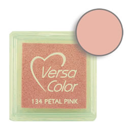 VersaColor Pigment Ink Pad Small in Petal Pink - Baby Pink Inkpad - Ink for  stamp - Inkpad for Rubber Stamp - Versa Color - Colour Ink Pad