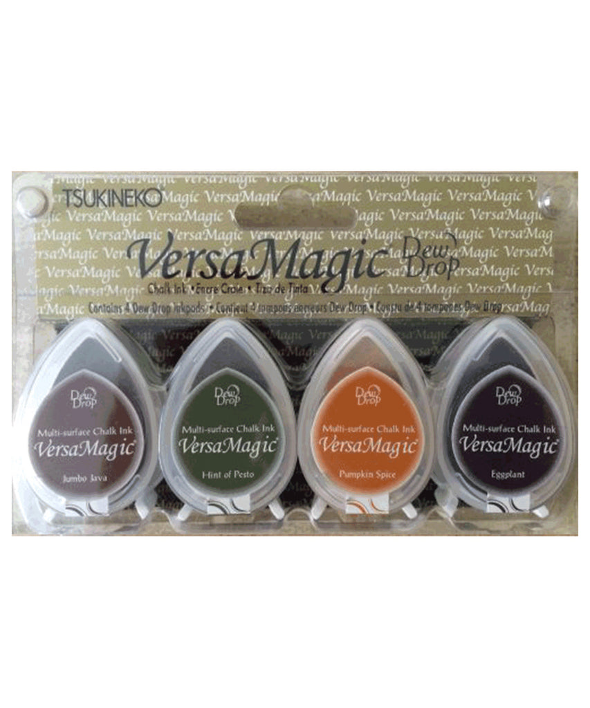 Tsukineko 4-Pack VersaMagic Chalk Ink Pads // Harvest — Stickerrific