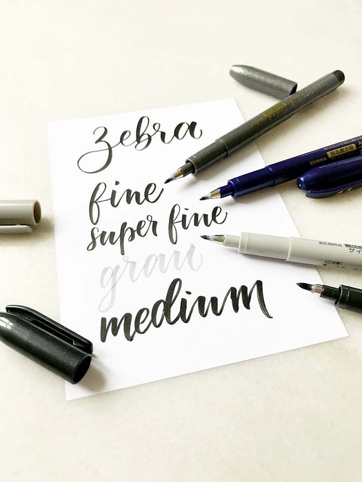 Zebra Brush Pen // Fine (WF1)